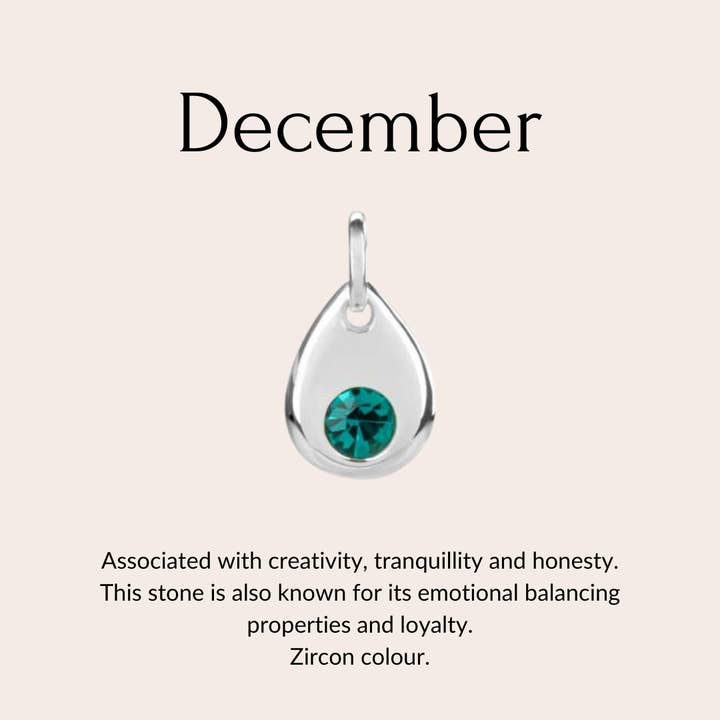 Skylos Collective - Wholesale Pet Collar Charm - Cat/Dog - Sterling silver birthstone collar charm14