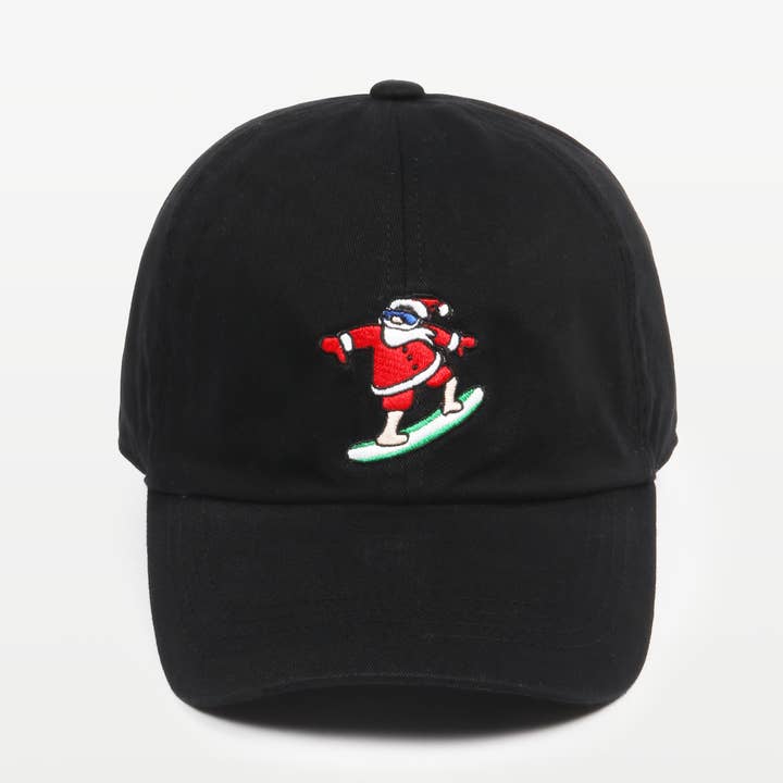 David And Young - Wholesale Baseball Cap - Unisex - Christmas SANTA embroidery stone washed Baseball Caps6