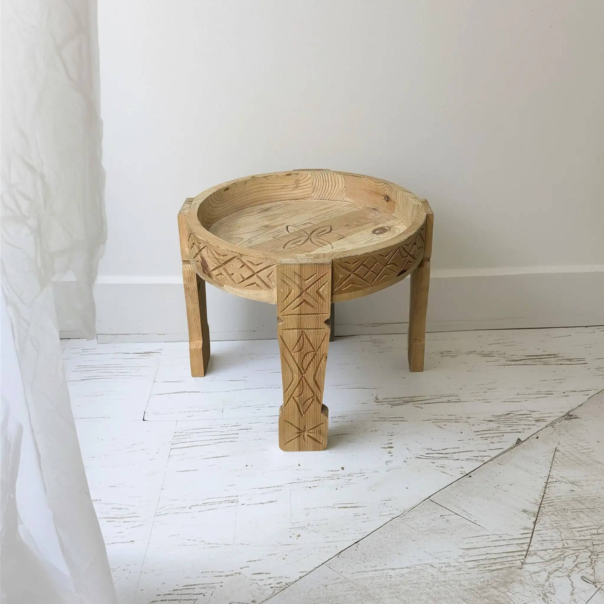 Etnico del Mondo - Wholesale Side Table - Moroccan Inlaid Coffee Table Berber Craft #112