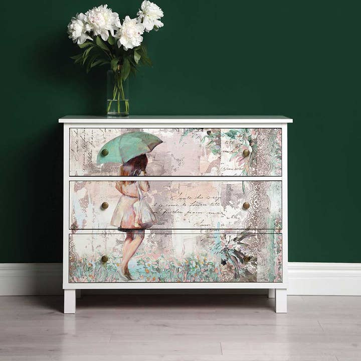 Redesign A1 Decoupage Fiber Enchanting Iris A1 size for wholesale by Redesign with Prima