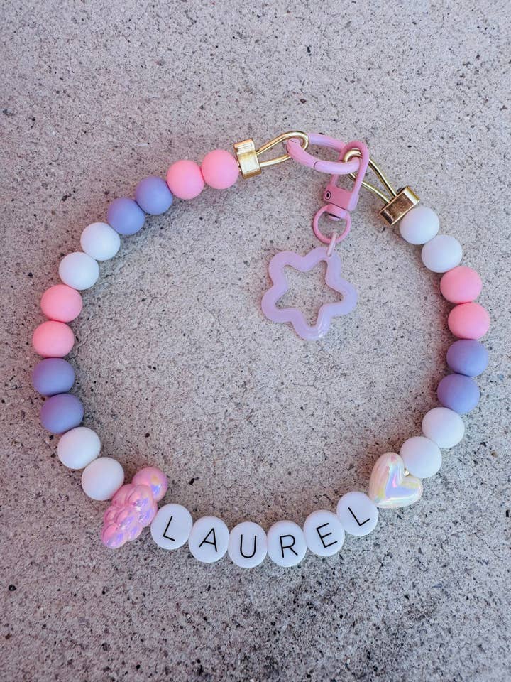 Custom Made Pet Necklaces Size Large 14-16 inches for wholesale by Bella Blu Designs