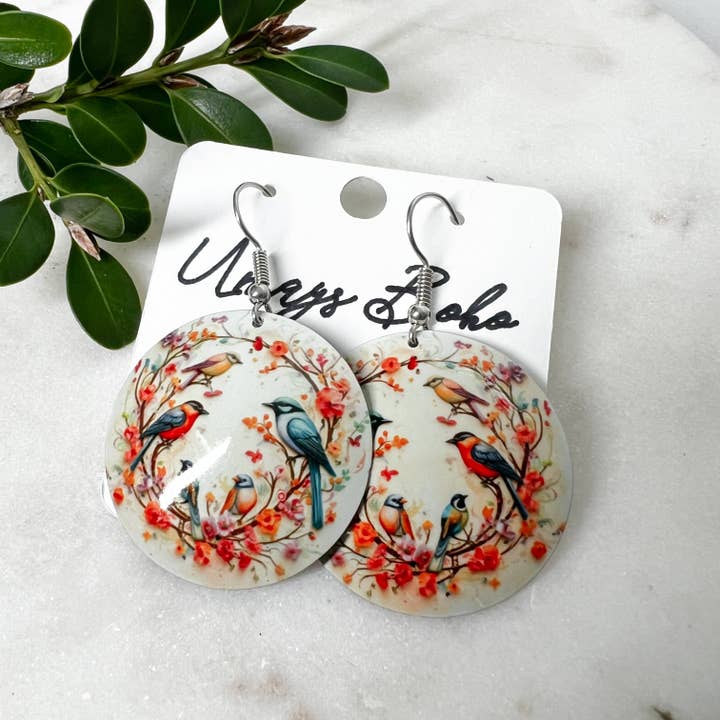 Umays Boho - Wholesale Dangle Earrings - Copper Large Earrings, Cute Earrings, Boho Earrings,