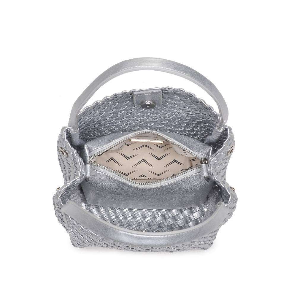 Moda Luxe – Engroshandel Crossbodytaske - Dame – Roxy vævet dobbelthåndtag vævet crossbody7