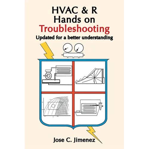 Books by splitShops - Wholesale Book - Adult - HVAC & R Hands on Troubleshooting: Updated for a better understanding - Paperback