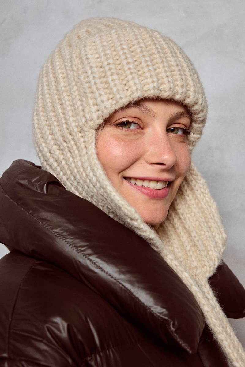 BYREN | ÉLINE L'ATELIER - Wholesale Beanie - Women's - Wool Earflap Beanie MJ205SD6
