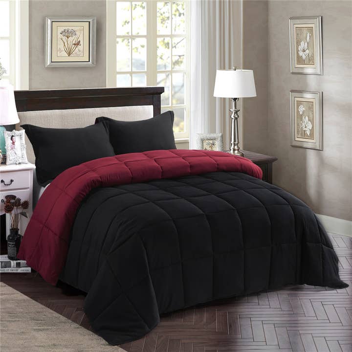 HIG - Wholesale Bedding Set - All Season Lightweight Down Alternative Comforter Set23