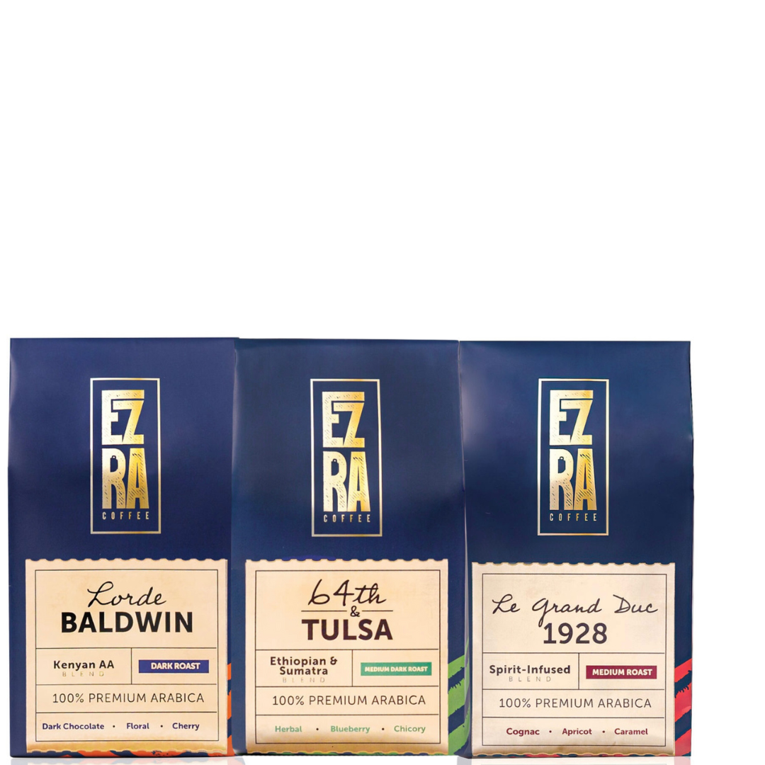 Ezra Coffee Company - Vendita all'ingrosso Caffè in grani - Ezra Coffee Sampler- 4oz0