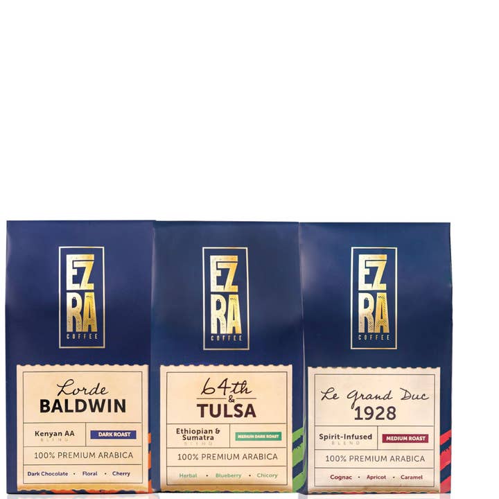 Ezra Coffee Company - Vendita all'ingrosso Caffè in grani - Ezra Coffee Sampler- 4oz
