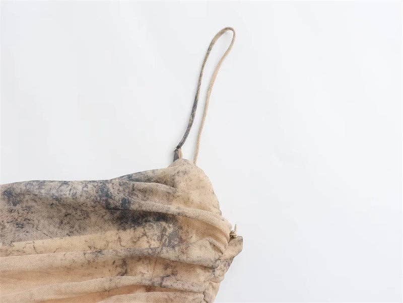 Marayn - Wholesale Dress - Women's - VintageInspired Silk Print Dress Autumns Chic Global Style5