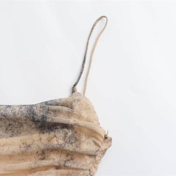 Marayn - Wholesale Dress - Women's - VintageInspired Silk Print Dress Autumns Chic Global Style5