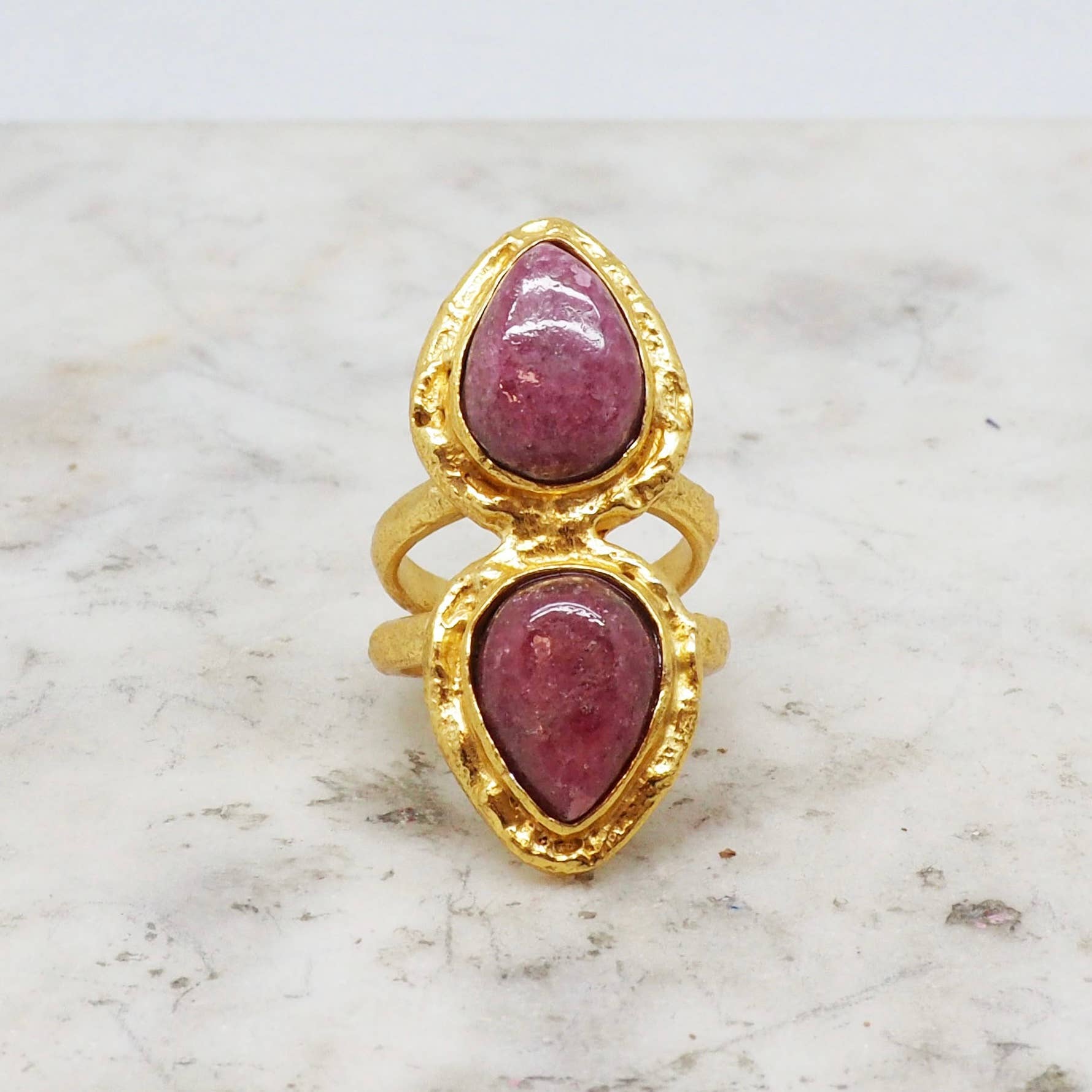 NIIKI PARIS - Venta al por mayor Anillos grandes/de cóctel - Anillo de mujer con piedras semipreciosas NCR842R