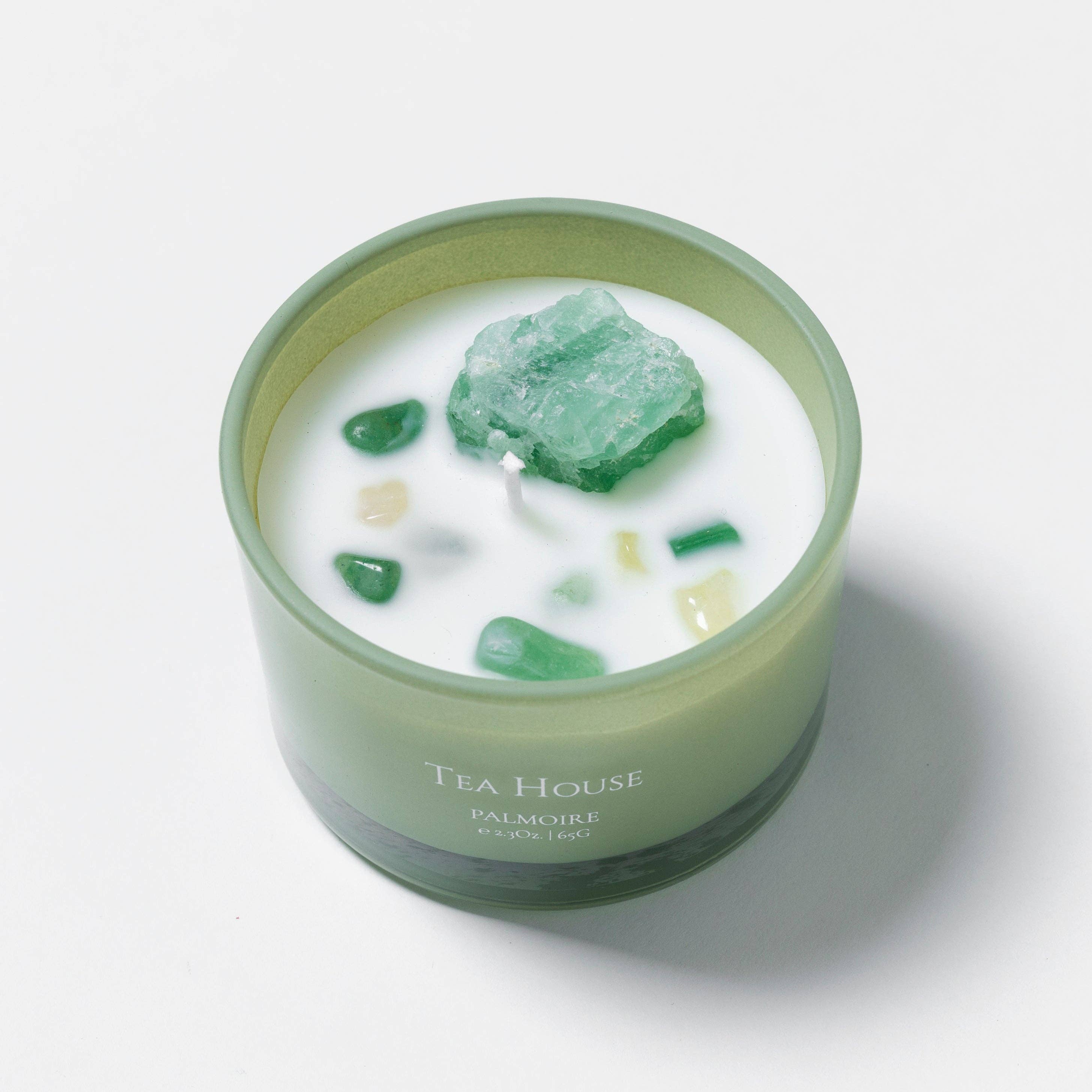 Palmoire Home Fragrance - Venta al por mayor Velas en tarros - Vela de cera de soja Tea House [té/jazmín/limón]3