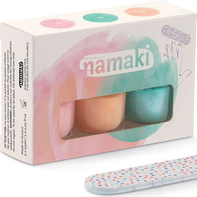 C.6-Set mit 3 Nagellacken - Summer Delights für den Großhandel von Namaki Cosmetics