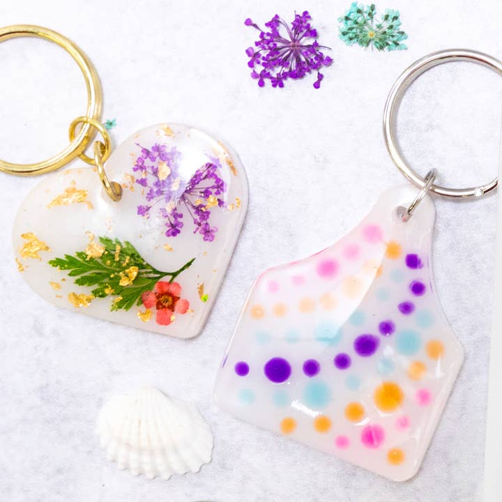 Jewelry Made by Me - Wholesale DIY Craft Kit - Mini Dried Flower Resin Inclusions