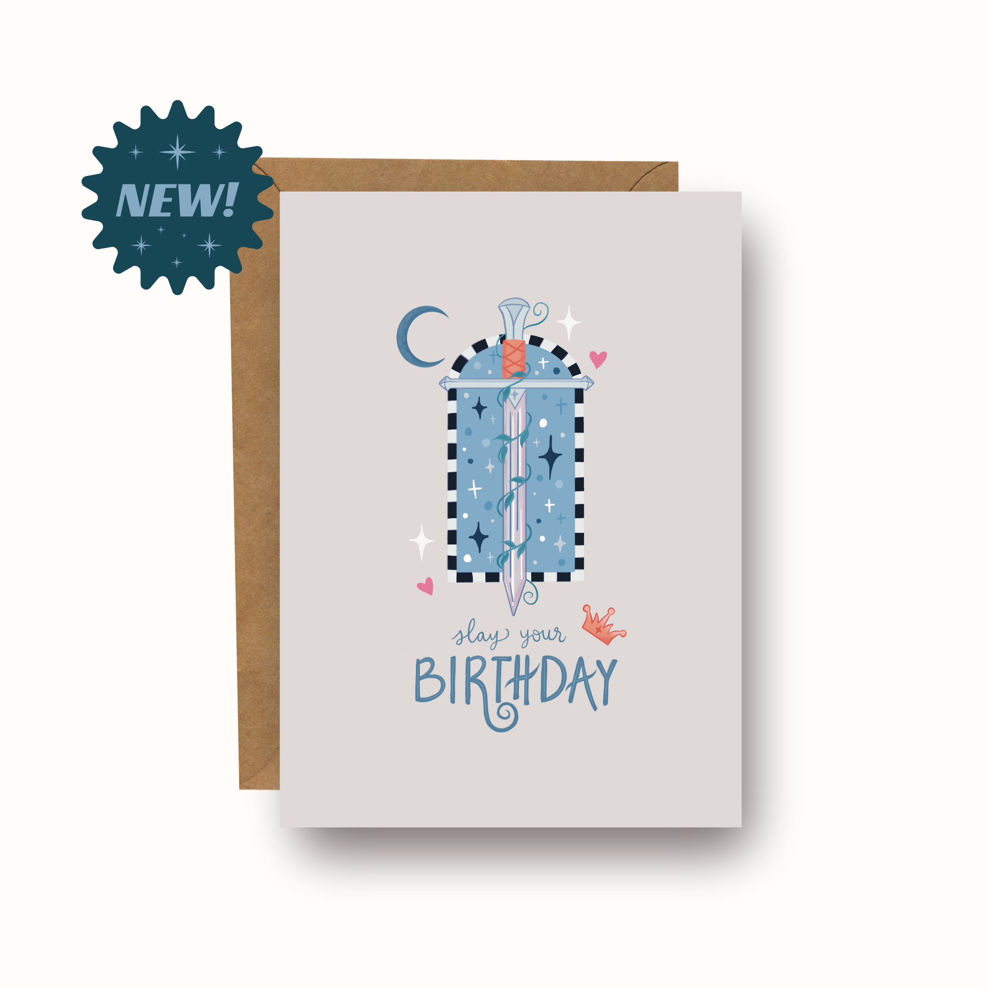 Doohickle Designs – wholesale Birthday card – Slay Your Birthday Greeting Card0
