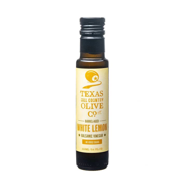 White Lemon Balsamic Vinegar - 100ml. for wholesale by Texas Hill Country Olive Co.