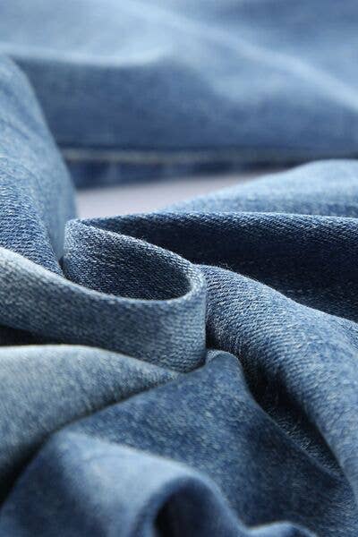 Medium Leopard Distressed Pocketed Straight Jeans for wholesale on Faire5