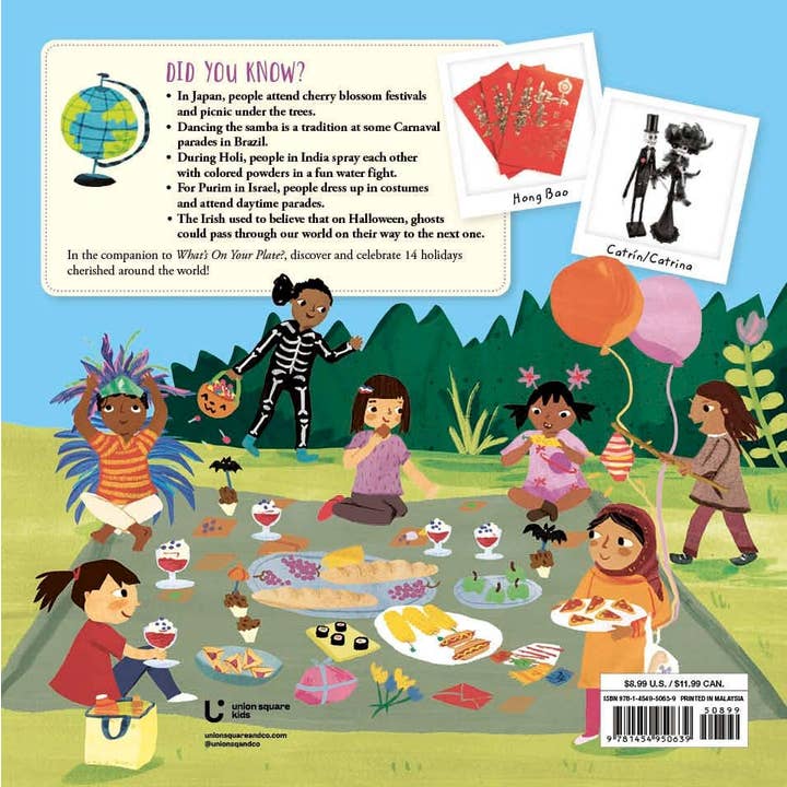 Hachette Book Group - Wholesale Preschool Book (3-5) - What Do You Celebrate? Holidays Around the World (Paperback)1