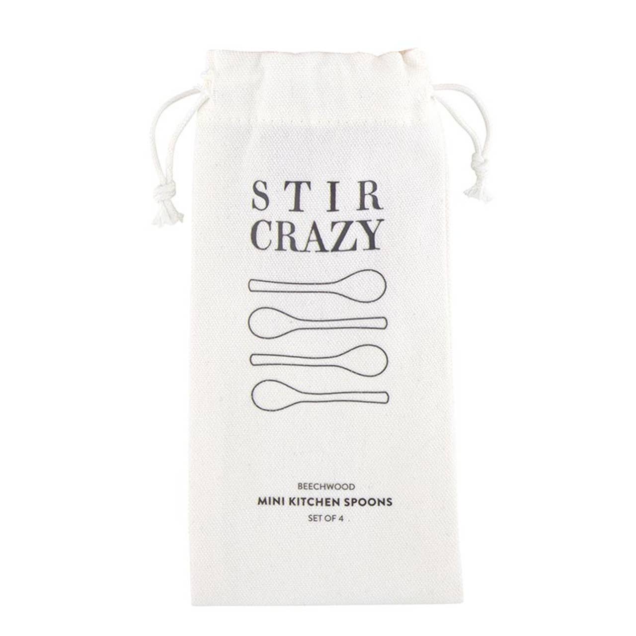 Santa Barbara Design Studio by Creative Brands - Wholesale Kitchen Spoon - Face to Face Mini Wood Spoon Set of 4 - Stir Crazy2