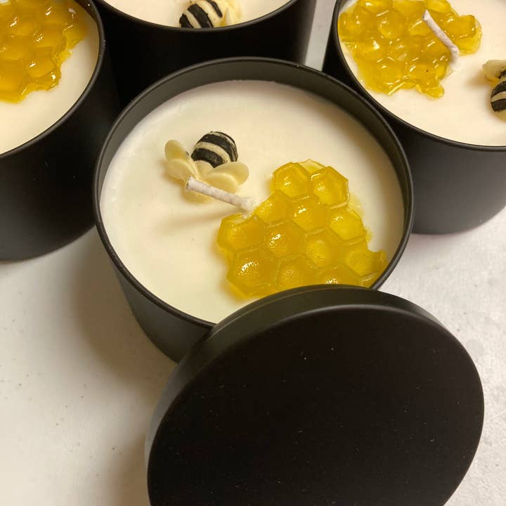 Earthbound Apothecary - Wholesale Jar/Filled Candle - Lavender Honey1