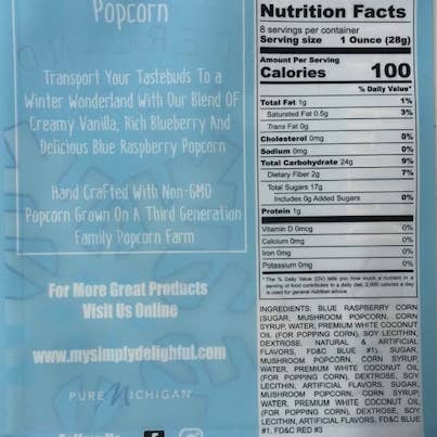 Simply Delightful - Wholesale Popcorn - Winter Wonderland Popcorn