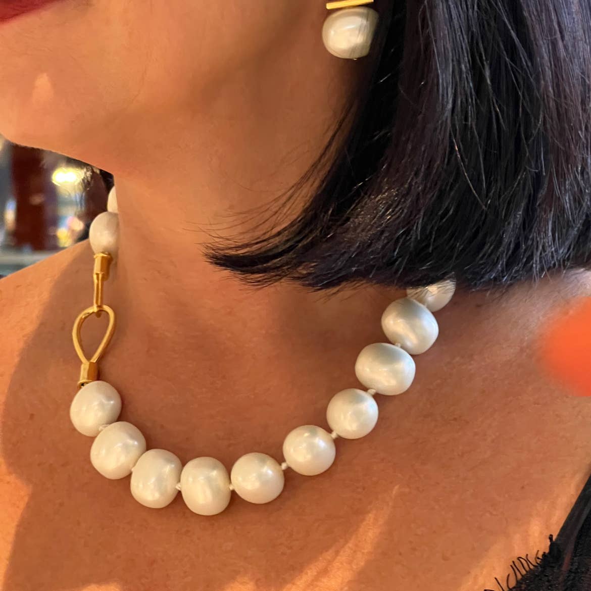 CC & Co by Catherine Canino - Wholesale Beaded/Pearl Necklace - Lasso Pebbles1