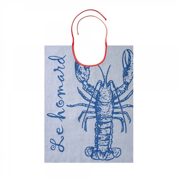 Coucke - Wholesale Dinner & Cloth Napkin - Homard - Bib 43x60 in cotton jacquard