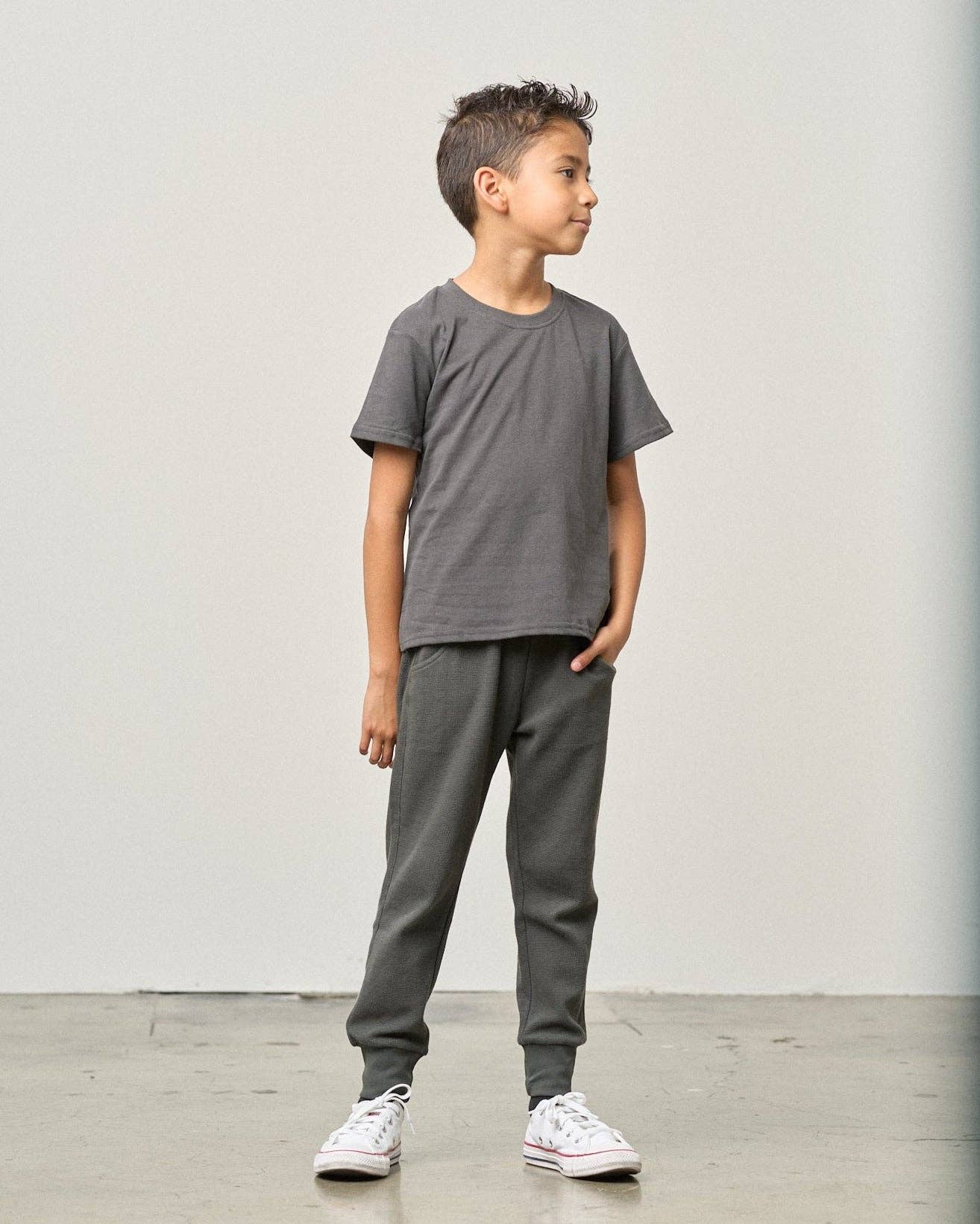 Little Bipsy - Wholesale T-Shirt - Kids - Elevated Tee - Shadow2