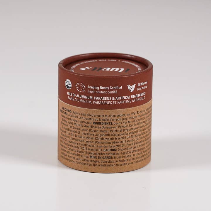 I luv It Natural Deodorant - Wholesale Deodorant - Unisex - Naturally Rugged1