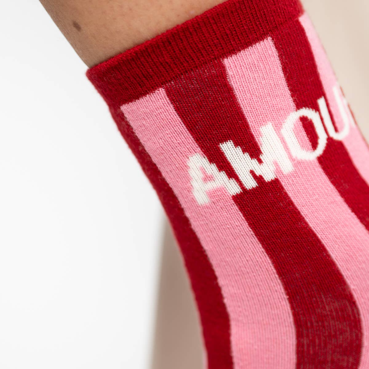 BILLYBELT - Vente Chaussettes – femme - Chaussettes rayées - Amour3