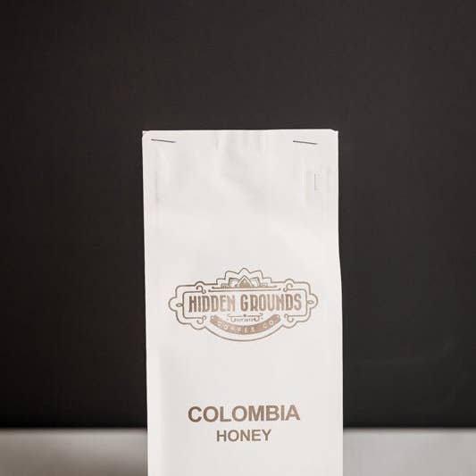 Hidden Grounds Coffee Roasters - Vente Grains de café - Processus du miel de Colombie
