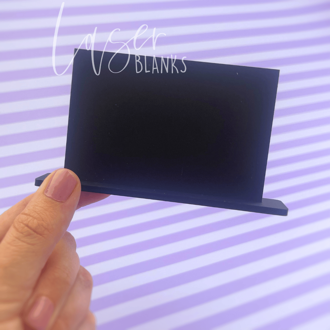 Laser Blanks – Sinal por atacado – Etiqueta de Preço Pequena | Acrílico em Branco | Sinalização Comercial0