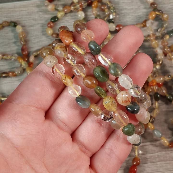 Keystone Crystals - Wholesale Beaded Bracelet - Gemstone Nugget Bracelet – Bulk Crystal Jewelry for Retailer