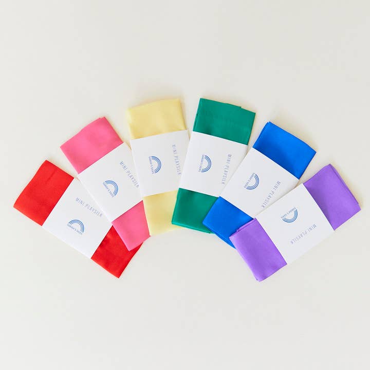 Sarah’s Silks - Wholesale Toy Set - Kids - Mini Solid Color Playsilks13