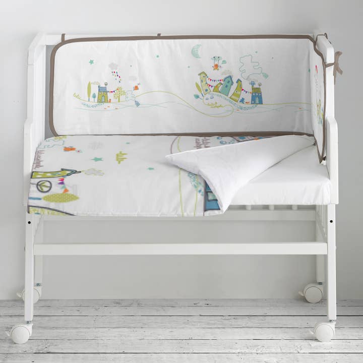 Mini lit cododo avec textile Lulu Village, couleur verte pour la vente par S&P NEWBORN, S.L. (Lulu)