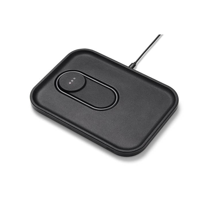 Courant – wholesale Telefondockningsstation och stativ – MAG:3 -Classics Läder Trådlös Dubbel Laddningsfack (Magnetisk)4