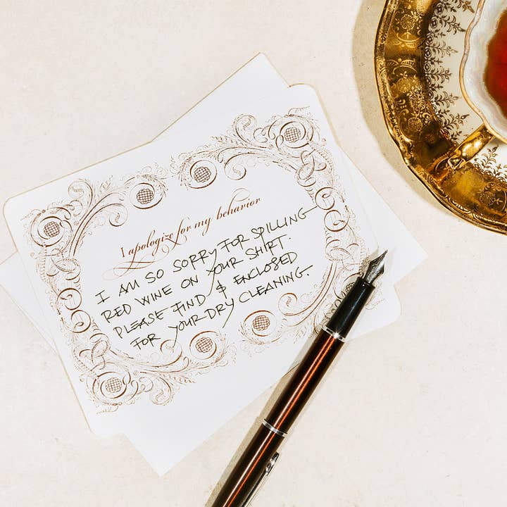 Alexa Pulitzer - Wholesale Everyday Greeting Card - Apology Greeting Card