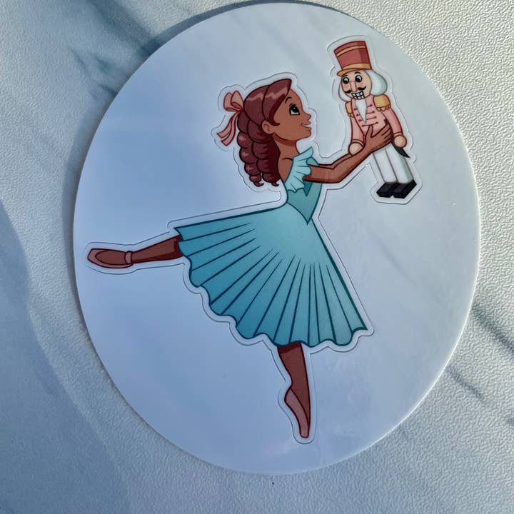 Denali & Co. - Wholesale Sticker - Nutcracker Clara Variety Pack Stickers, 2.4" x 3.0"17