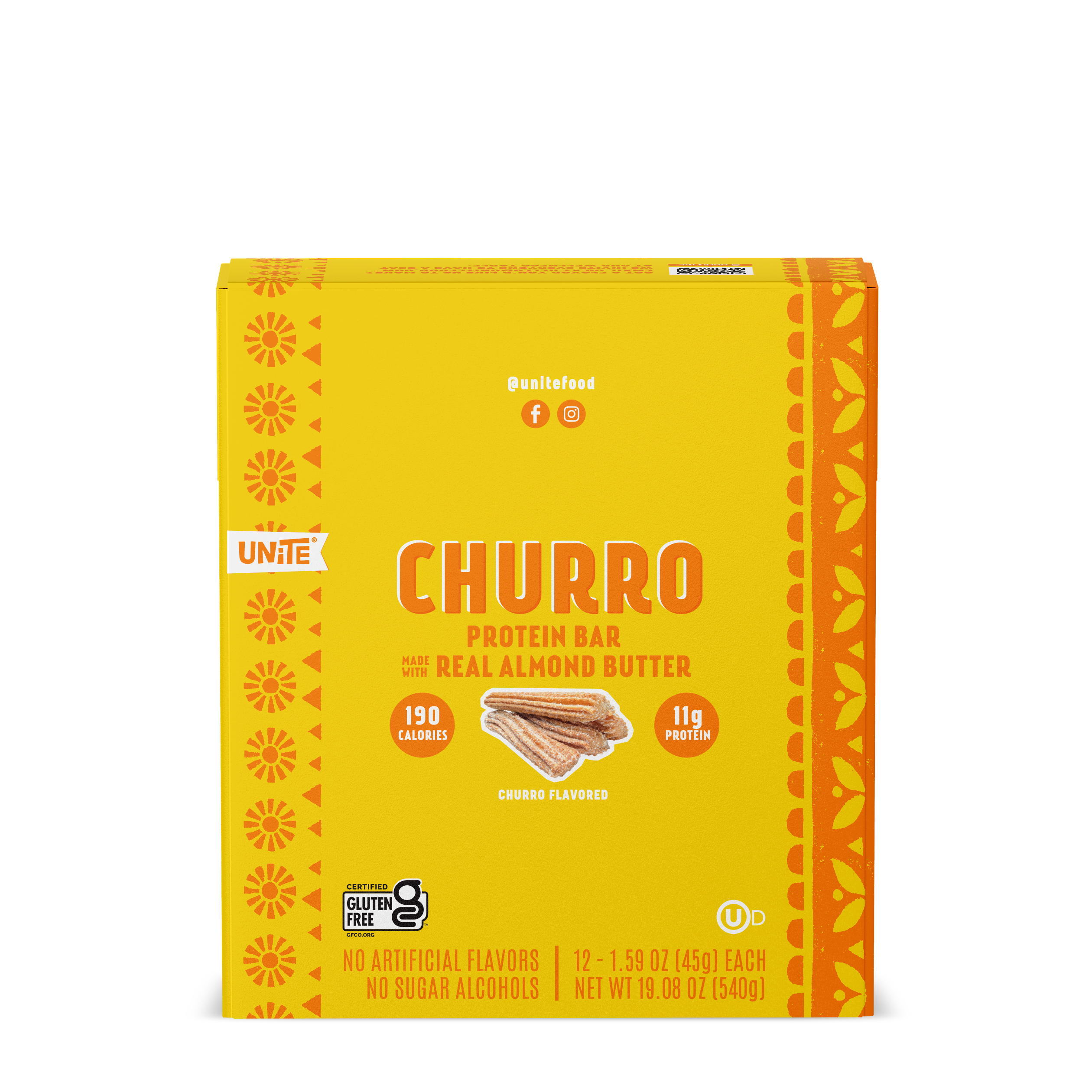 UNiTE Foods - Wholesale Snack Bar - Churro Flavored Protein Bar4