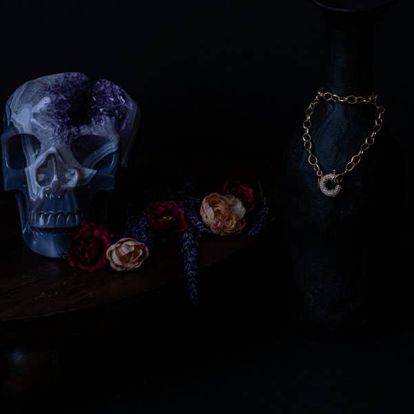 DIAMONDS IN THE SEA GOLD FILLED NECKLACE for wholesale by Function & Fringe