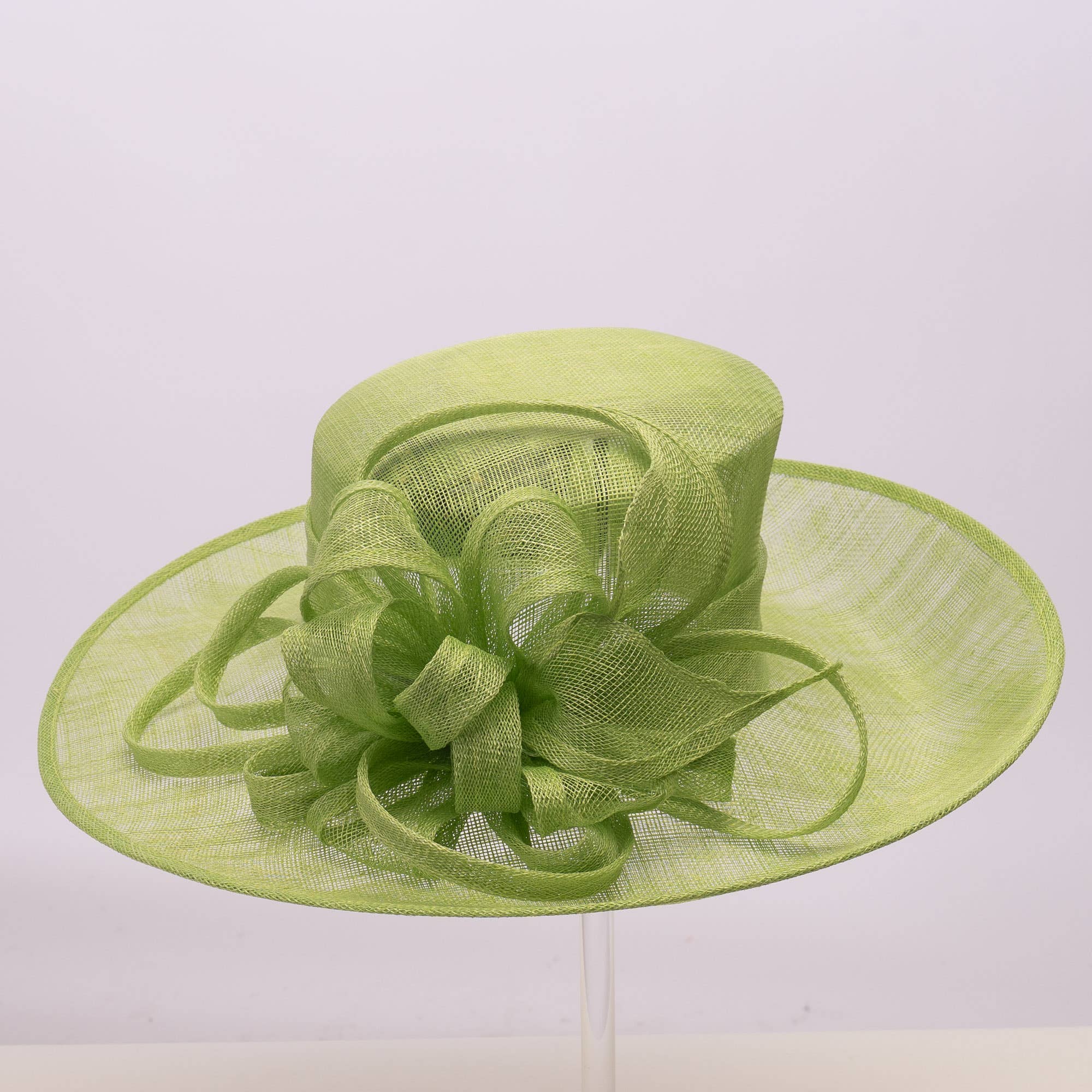 KaKyCo – wholesale Straw hat – women's – Wide Upswept Sinamay Dress Formal Hat | 11904512