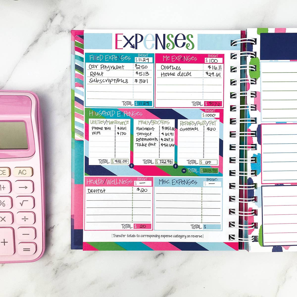 Denise Albright® - Wholesale Planner - Budget Binder™ Bill Tracker Financial Planner | Open Stock23