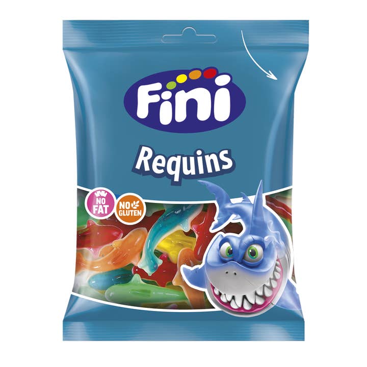 123bonbon – Engroshandel Vingummi – FINI Glat Haj 90g