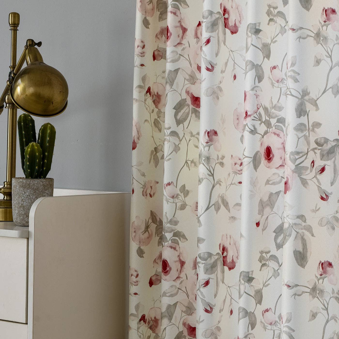 Lanting Home Decor Inc. - Vente Rideaux - Rideau French Vintage Blossom, occultant à 60 %, taille et tête personnalisées, 1 panneau13