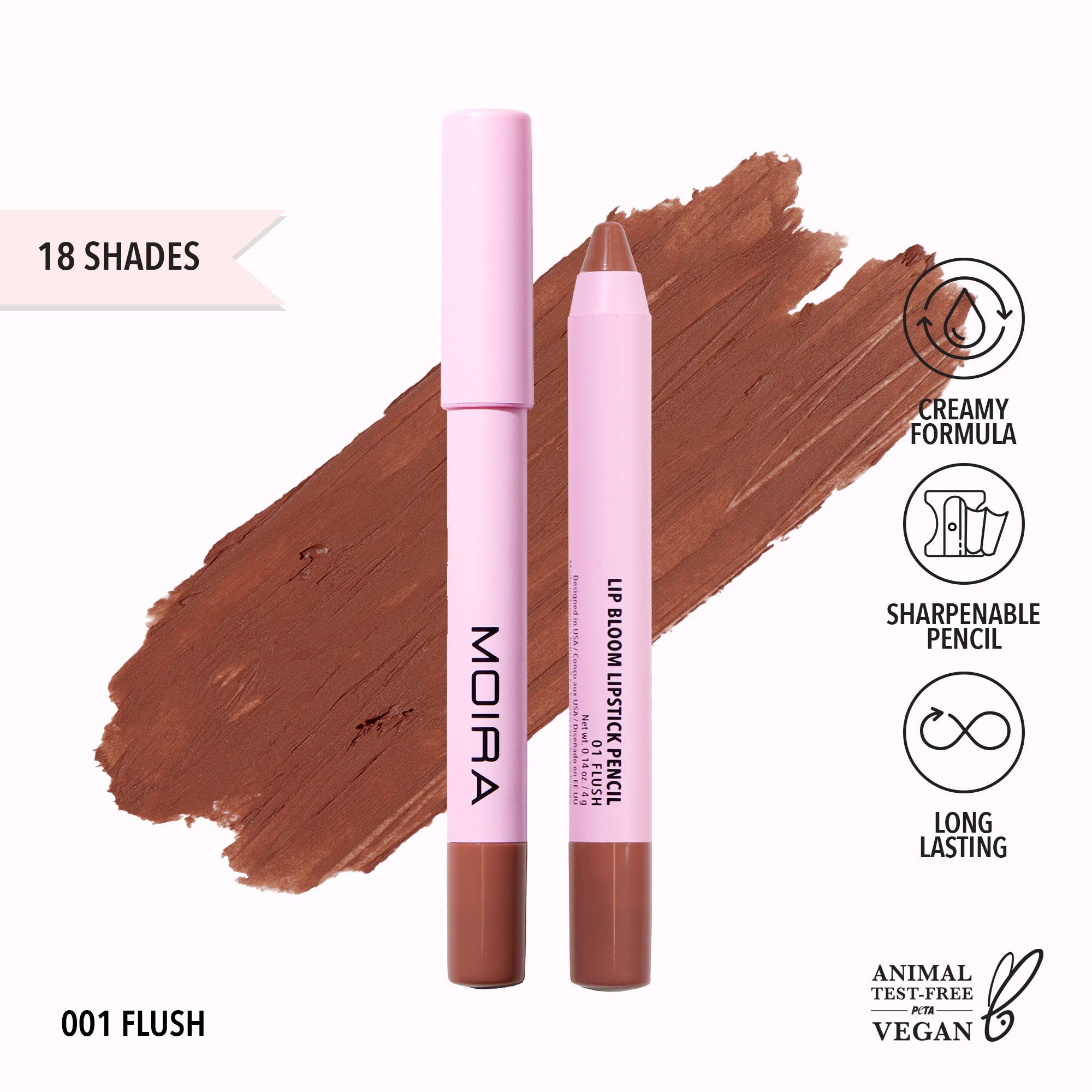 Moira Cosmetics - Wholesale Lipstick - Lip Bloom Lipstick Pencil0