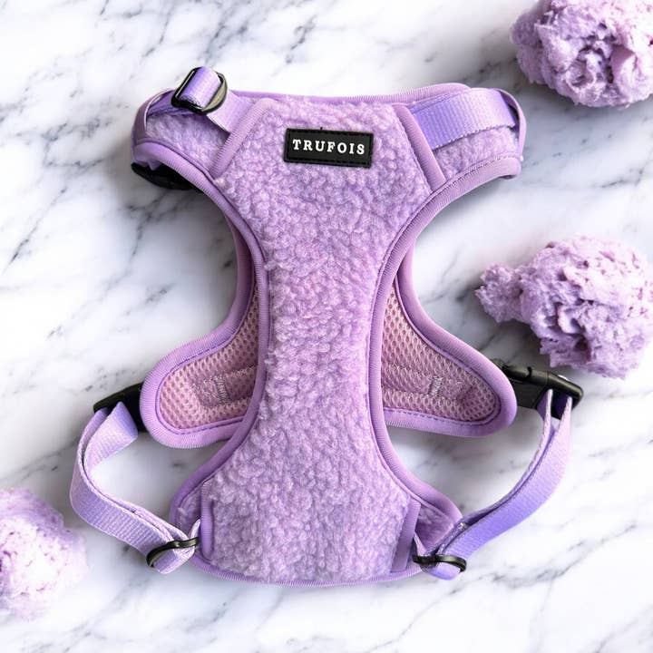 Trufois – wholesale Pet harness – Dog – Teddy Sisu Harness - Grape