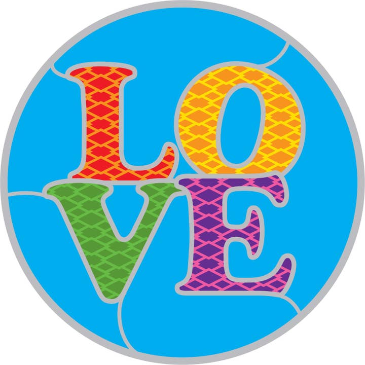 Selo Marinho Amor Mandala por atacado de Illumination Mandalas