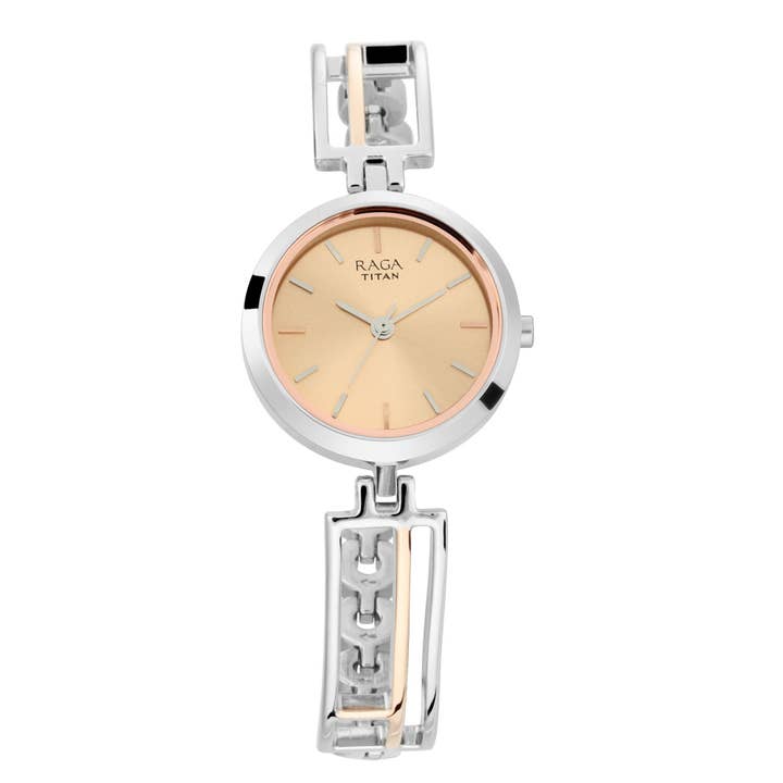Titan Raga Viva Rose Gold Dial Women Watch With Metal Strap and other Purchase Wholesale dialogo entre e cliente numa loja roupa. Free Returns & Net 60 Terms on Faire trending on Faire.