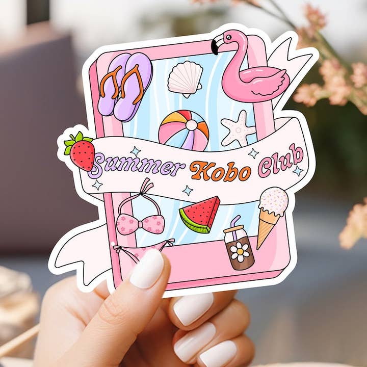 Market by Mari - Wholesale Sticker - Summer Kobo Club Sticker