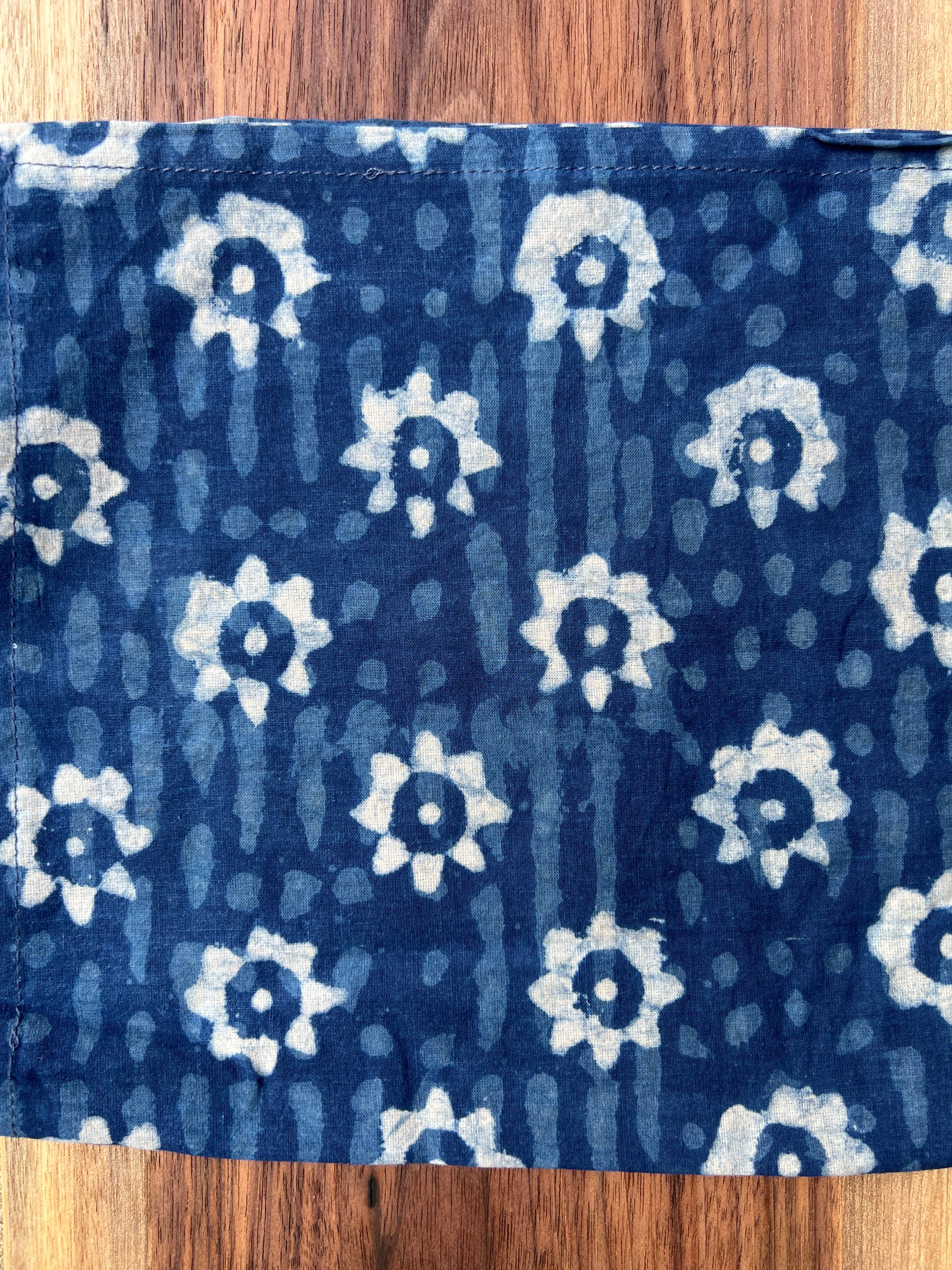 Peaceware - Wholesale Dinner & Cloth Napkin - Cotton Table Napkins - Assorted Indigo -Aria (Set of 4)4